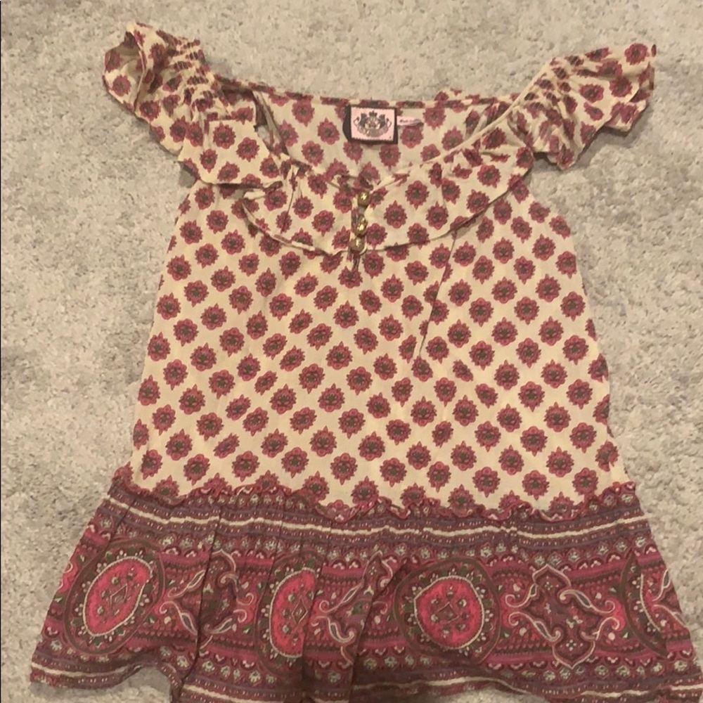Juicy couture bohemian shirt